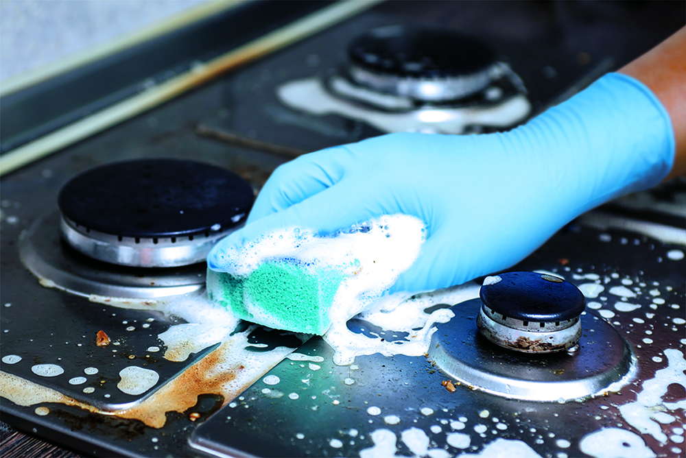 ユース画像（ニトリルゴム製化学防護手袋 使いきりタイプ）