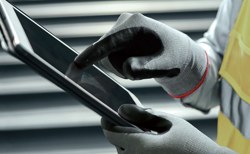 その他画像（XC810 フォルテックスニトリルパーム手袋）