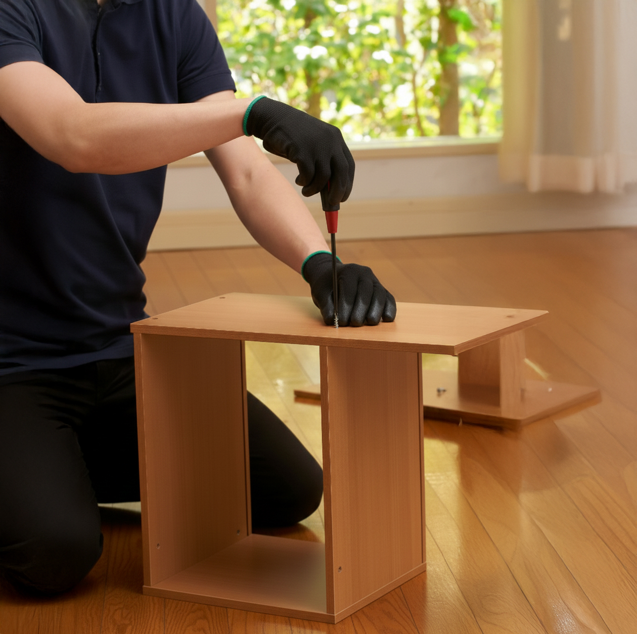 ユース画像（RZ402 ウレタン背抜き手袋 10双入 Blk）