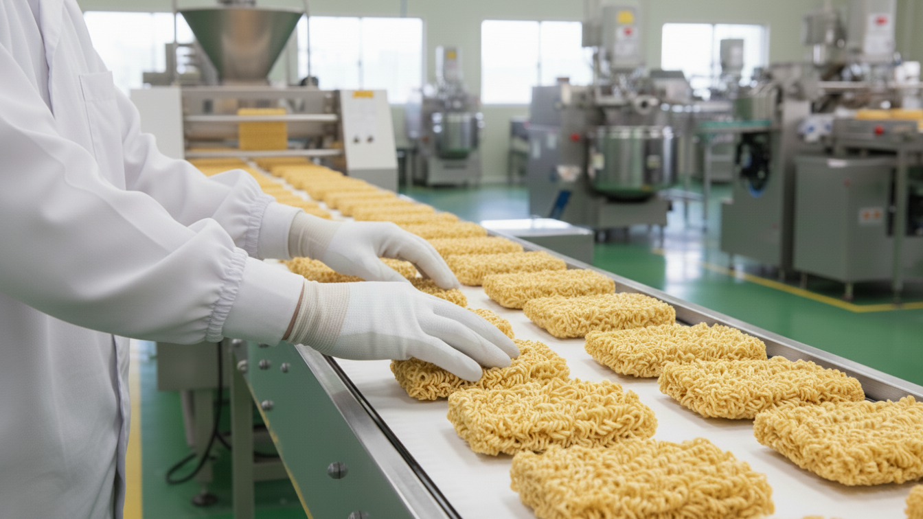 ユース画像（373ニトリルパームコート手袋）